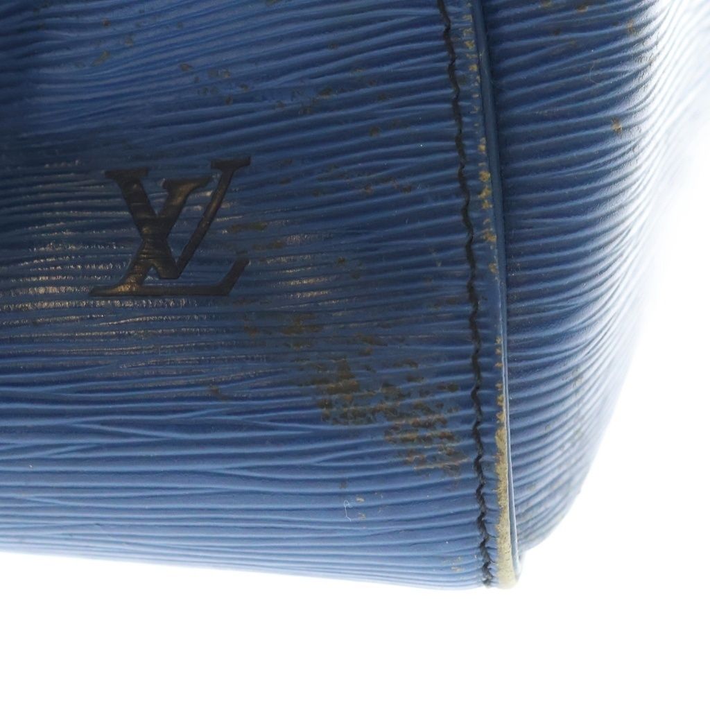 LOUIS VUITTON (ルイヴィトン) エピ スピーディ45 レザーボストンバック ブルー M43015