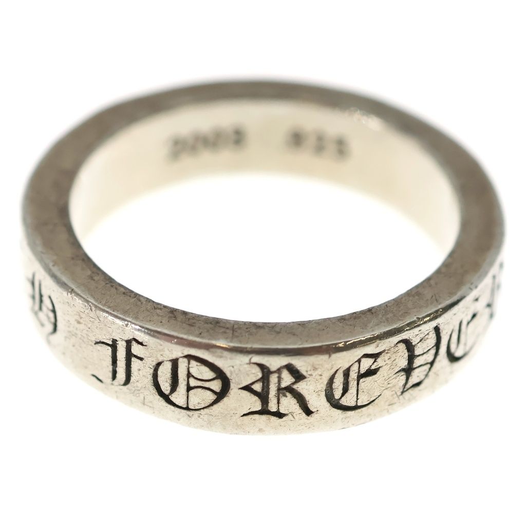 CHROME HEARTS (クロムハーツ) 6mm SPACER FOREVER 6mmスペーサーリング フォーエバーシルバーBCA337
