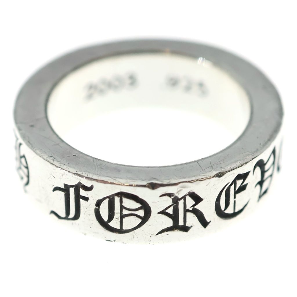 CHROME HEARTS (クロムハーツ) 6mm SPACER FOREVER 6mmスペーサーリング フォーエバーシルバーBCA337