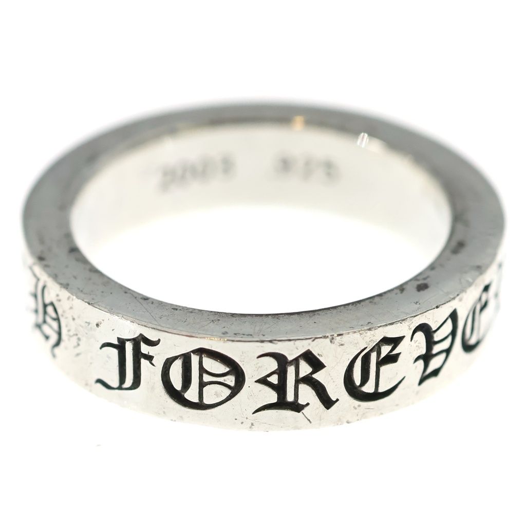 CHROME HEARTS (クロムハーツ) 6mm SPACER FOREVER 6mmスペーサーリング フォーエバーシルバーBCA337