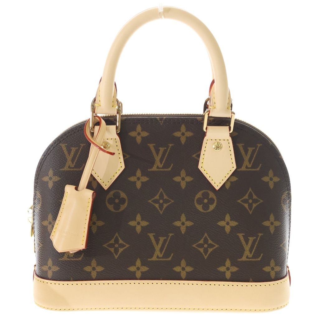 LOUIS VUITTON (ルイヴィトン) モノグラム アルマBB PVC レザー 2WAY ハンドバッグ ショルダーバッグ M46990 ブラウン