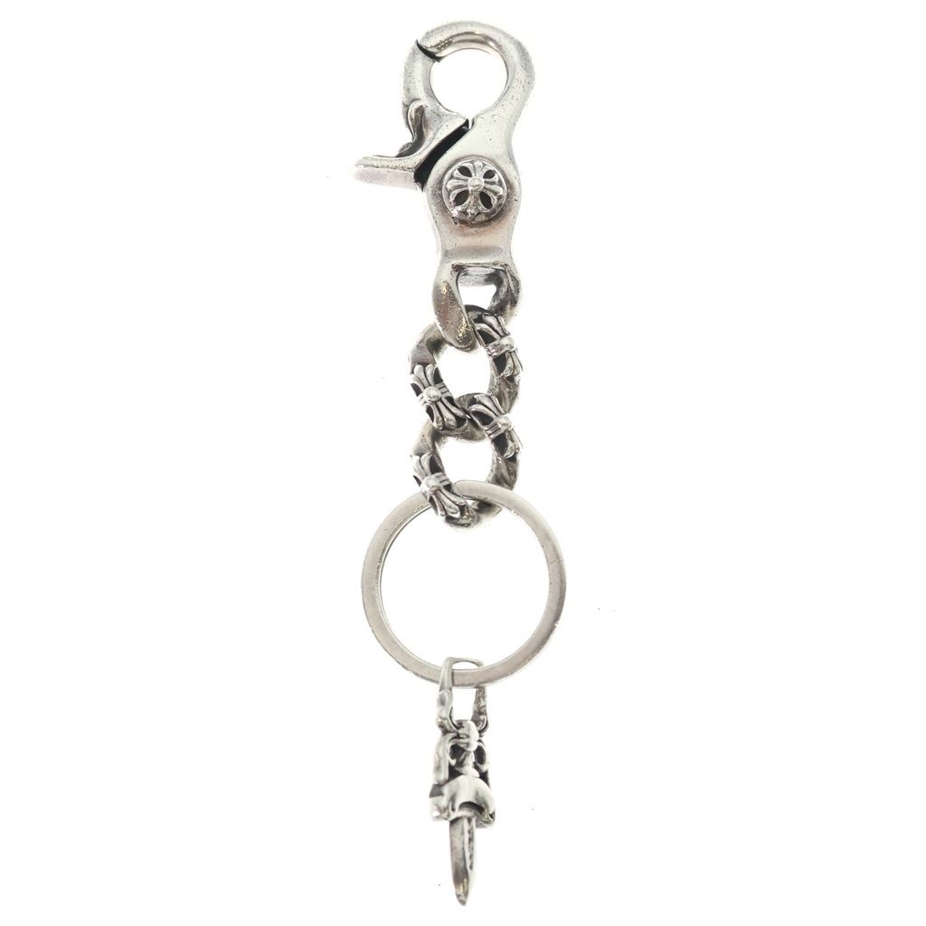 CHROME HEARTS (クロムハーツ) CLP CHN XFANCY-S/ショートエクストラファンシーリンク キーチェーン シルバー BCA073