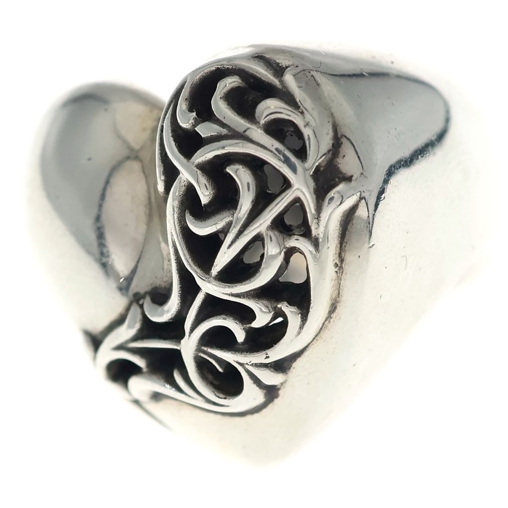 CHROME HEARTS (クロムハーツ) LARGE HEART ラージハート シルバーリング