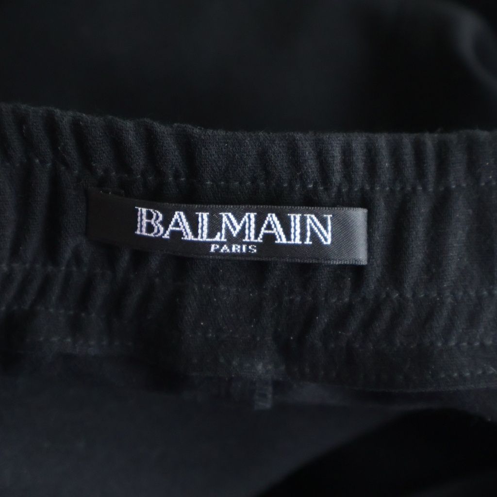 BALMAIN (バルマン) Sweat Long Pant スウェットロングパンツ ブラック