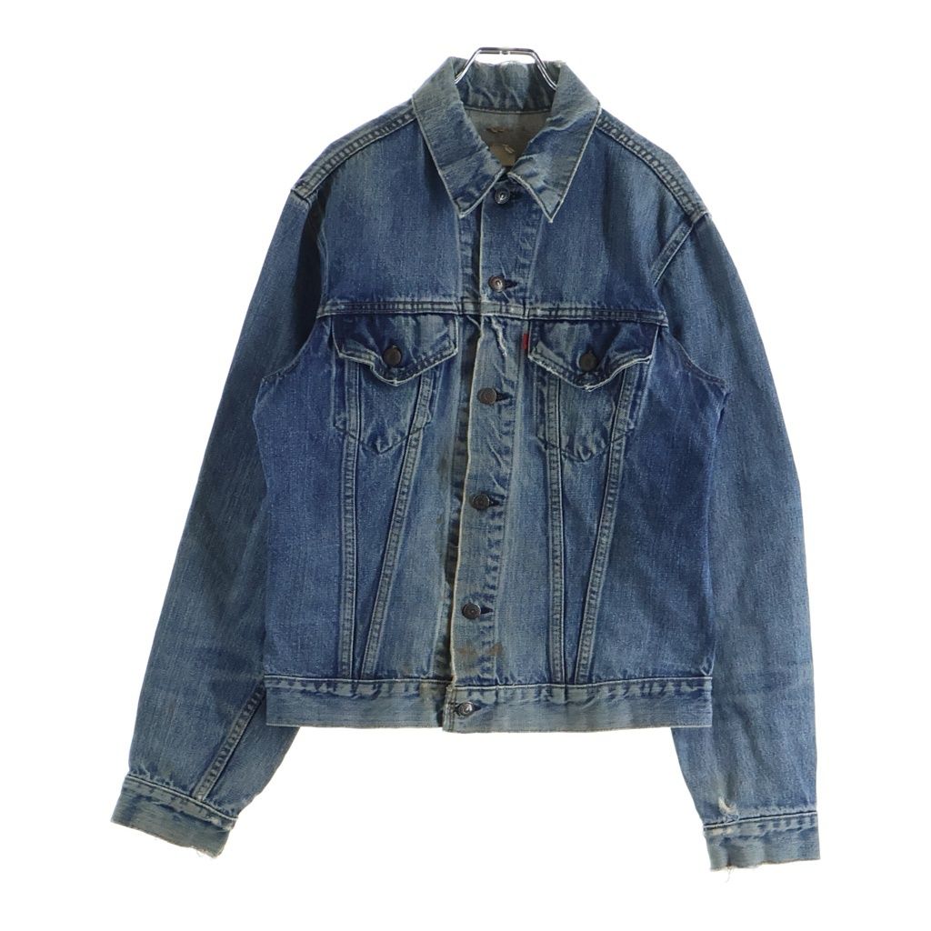 Levi's (リーバイス) 70S VINTAGE 70505 4th ボタン裏刻印52 USA製 ブランクタブ デニムトラッカージャケット インディゴ