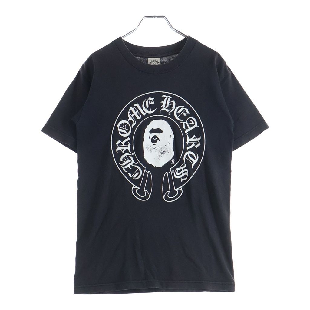 CHROME HEARTS (クロムハーツ) × A BATHING APE Baby Milo Horseshoe Tee ベイビーマイロ ホースシュー 半袖Tシャツカットソー