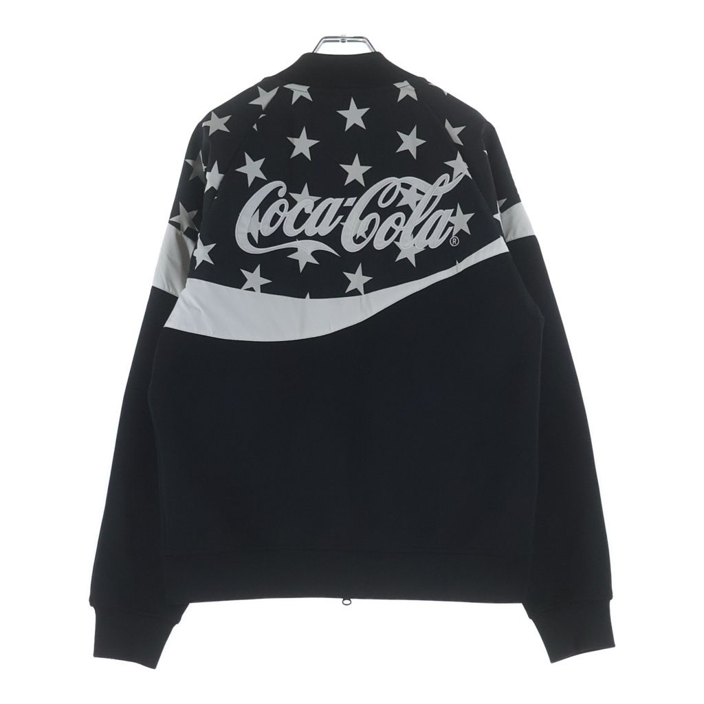 F.C.R.B./F.C.Real Bristol/FCRB (エフシーアールビー/エフシーレアルブリストル) 20SS COCA-COLA PDK JACKET コカコーラ ジップアップ トラックジャケット ブラック FCRB-200012