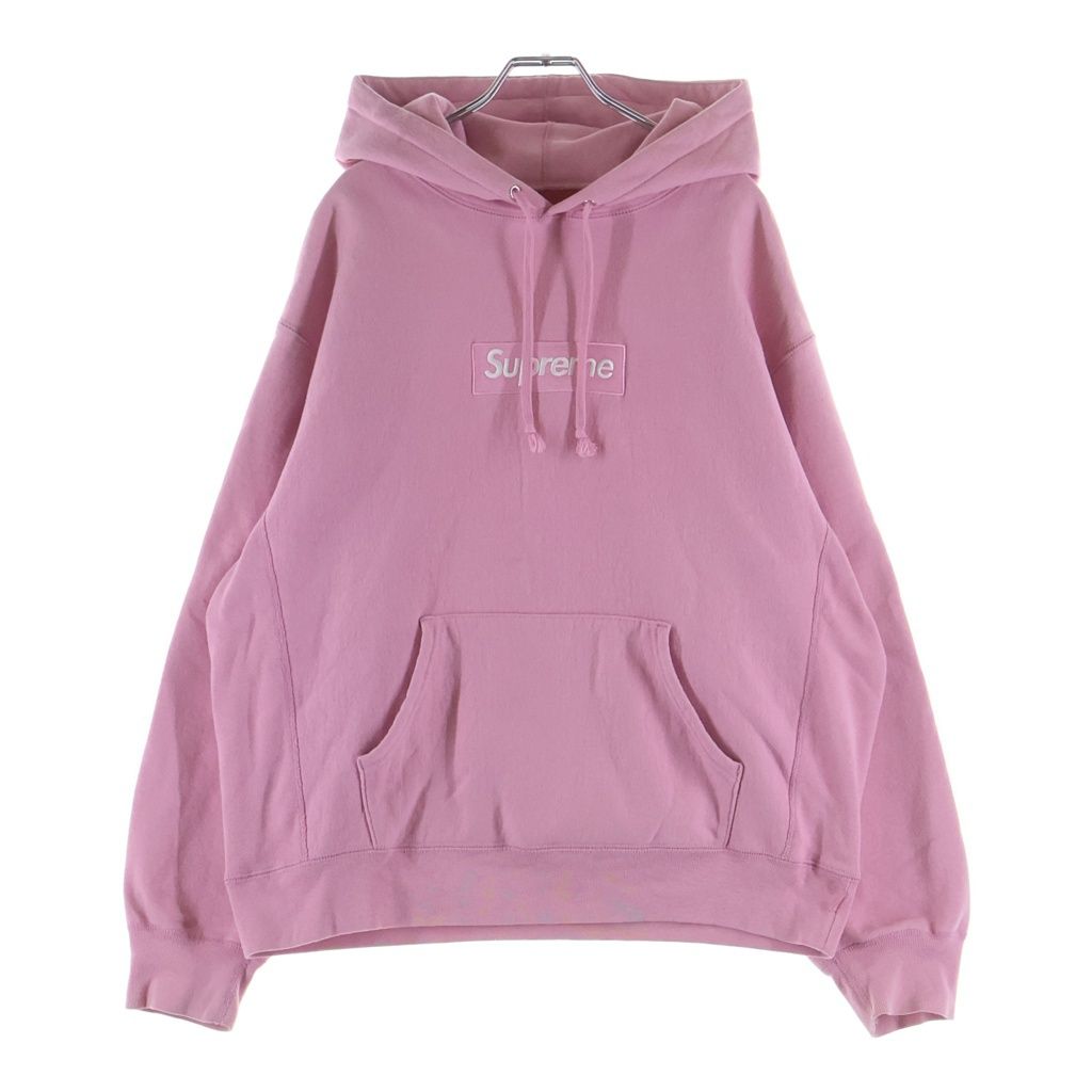 SUPREME (シュプリーム) 24AW Box Logo Hooded Sweatshirt ボックスロゴ フーディー プルオーバーパーカー ピンク