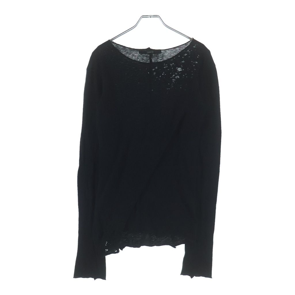 Yasuyuki Ishii (ヤスユキイシイ) Long Sleeve Cotton ダメージ加工
