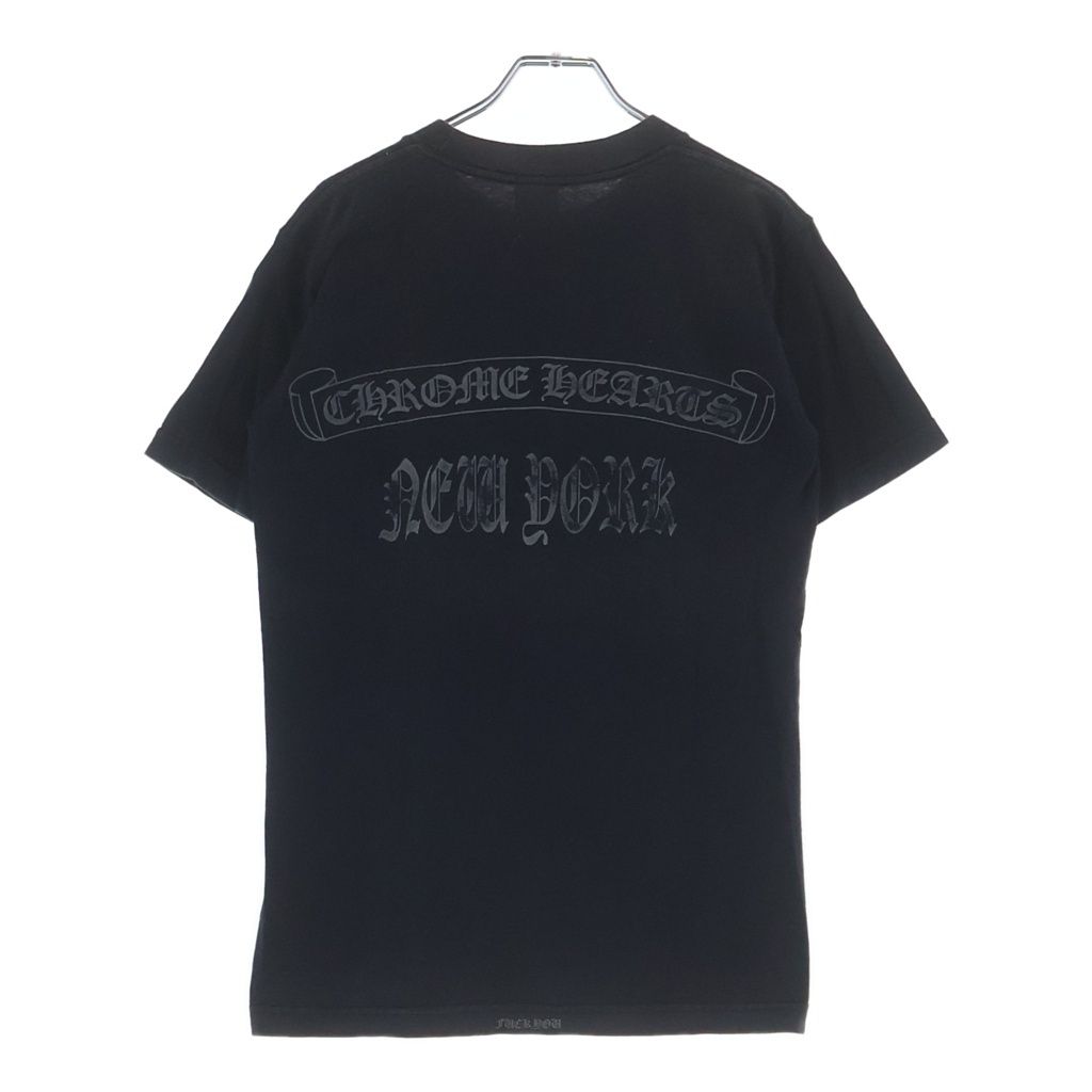 CHROME HEARTS (クロムハーツ) OLD S/S オールド バックスクロールラベル ニューヨーク限定 半袖Tシャツカットソー