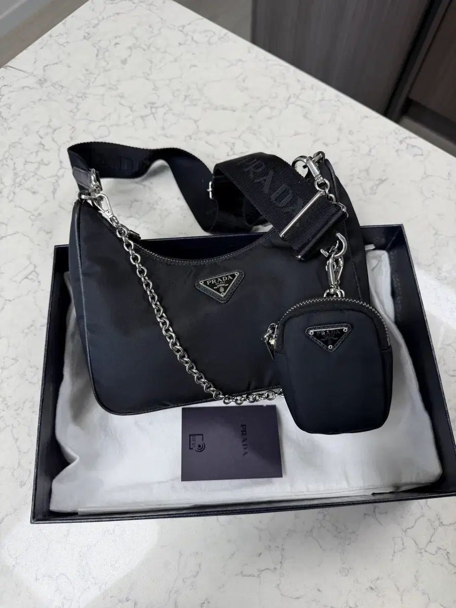 プラダ ナイロン 2005 テスート デュオ HOBO BAG