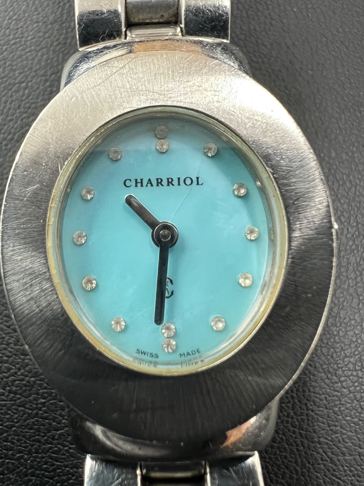 CHARRIOL シャリオール アズーロ オーバル 473 ブルー - メルカリ