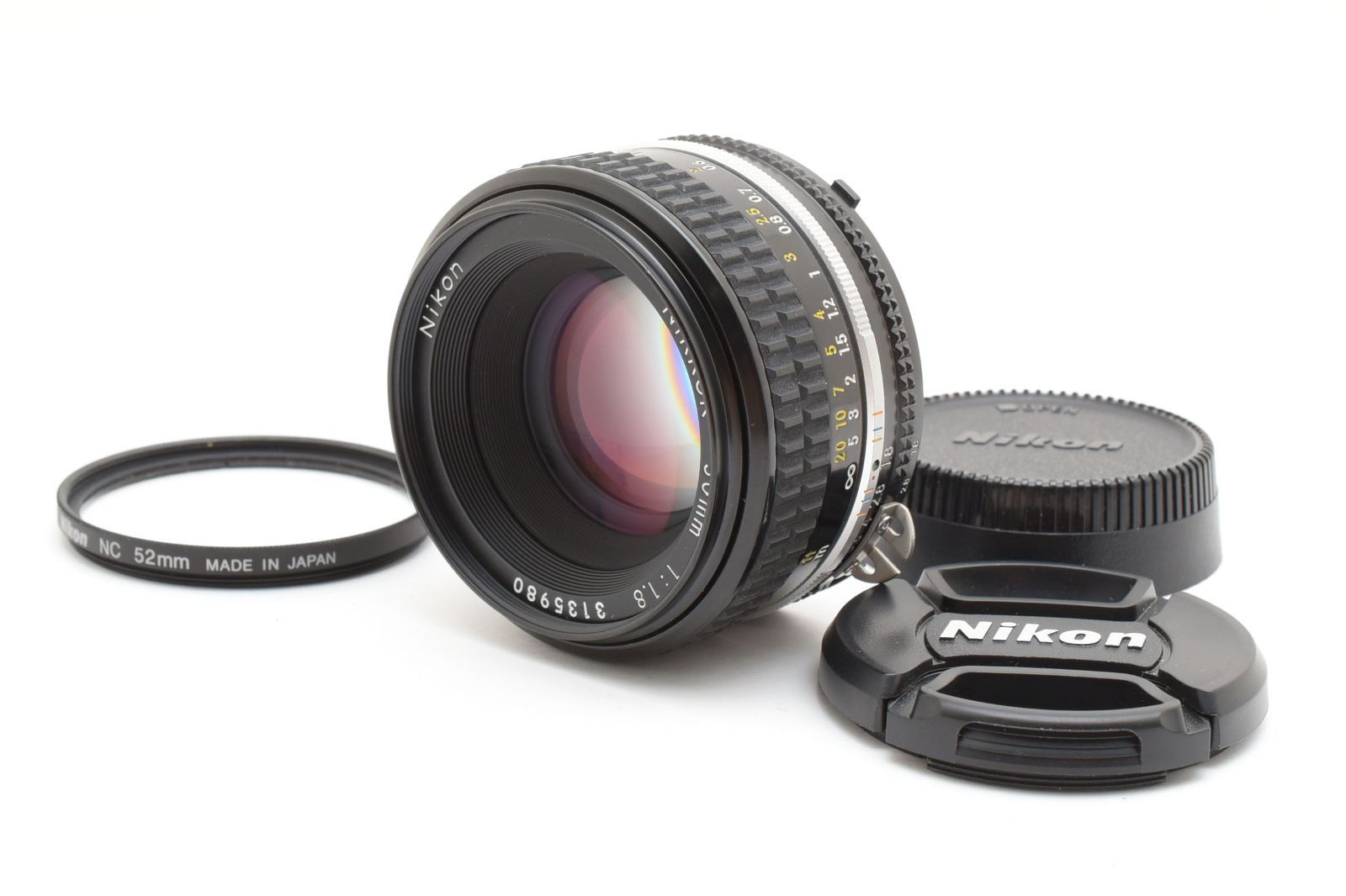 ★極上美品★ ニコン NIKON Ai-S NIKKOR 50mm F1.8 #8862@b AU4831