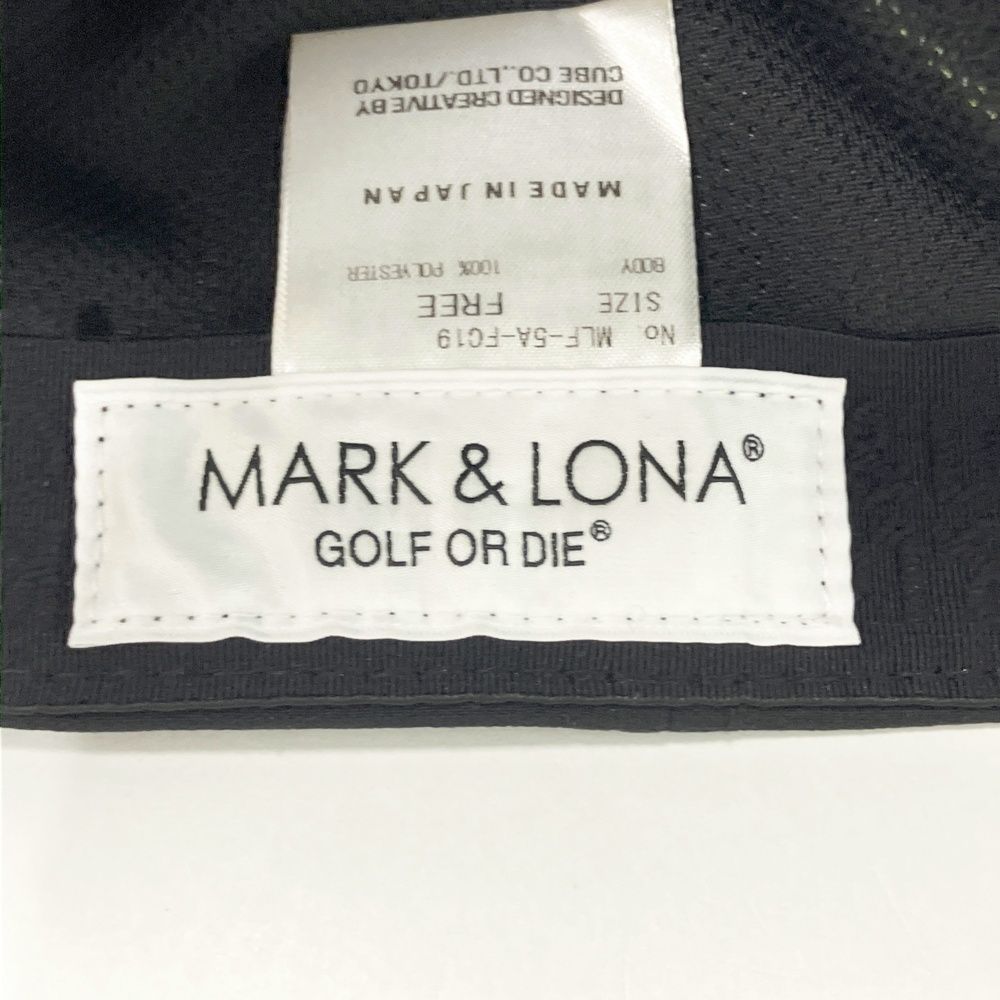 MARK&LONA マークアンドロナ 2025年モデル キャップ カモフラ 迷彩柄 ブラック系 FREE [240101713464] ゴルフウェア ストスト