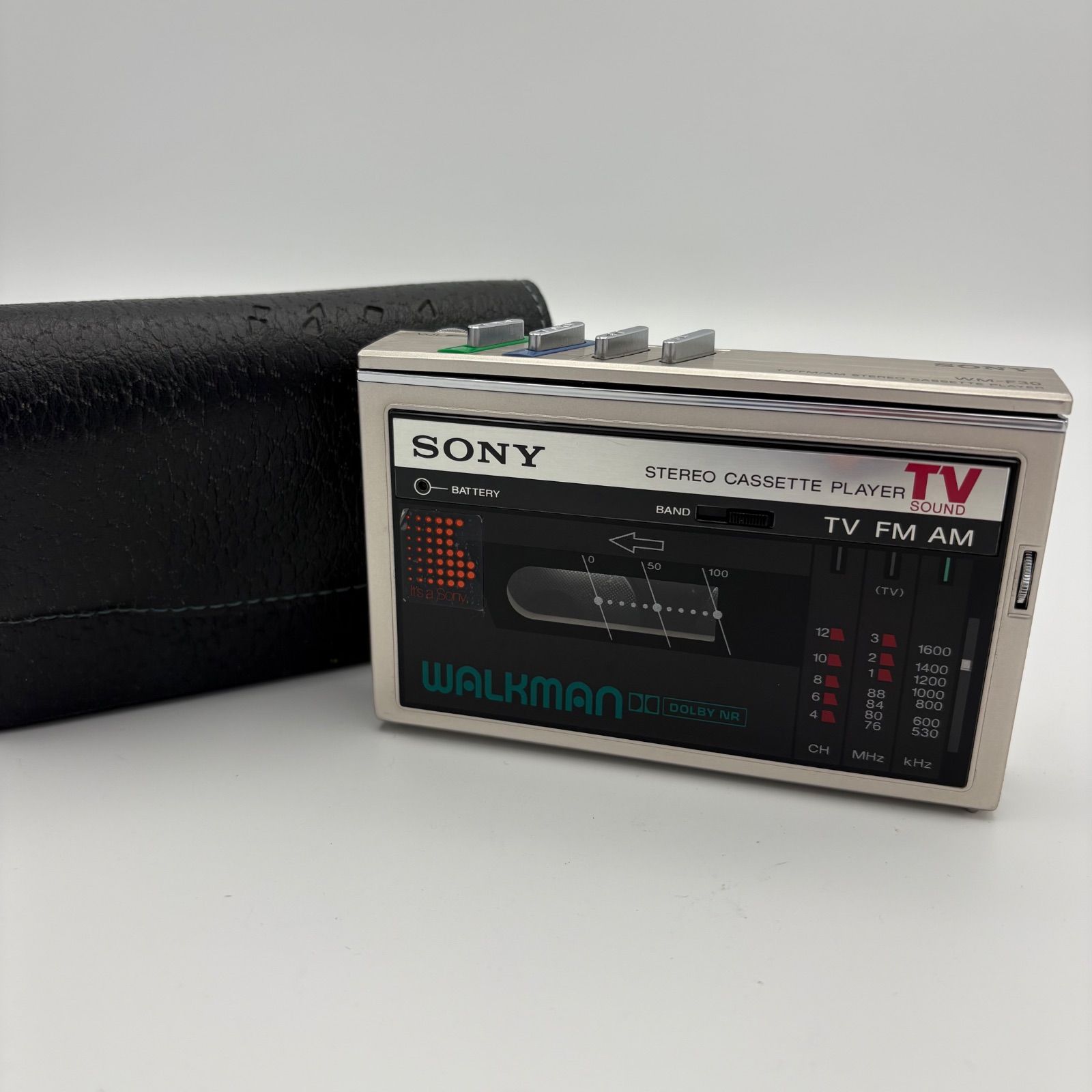 SONY ソニー WALKMAN ウォークマン カセットプレーヤー WM-F30 STEREO CASSETTE PLAYER