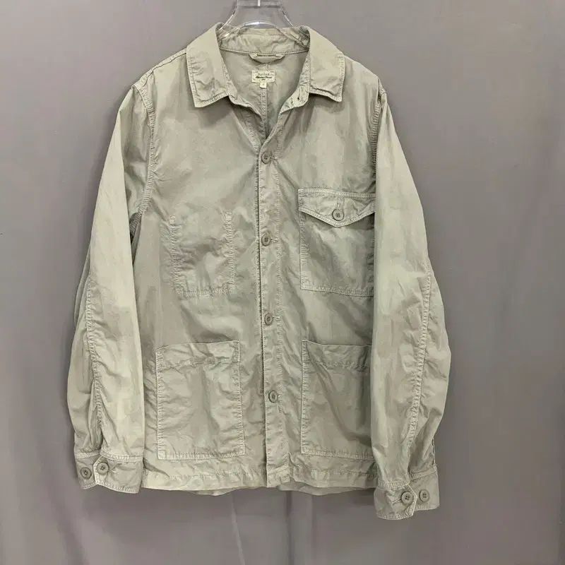 MシリーズHARTFORDウォッシュシャツジャケット シャケット