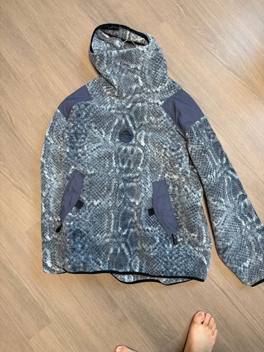 Supreme NIKE ACG フリース プルオーバー ブルー