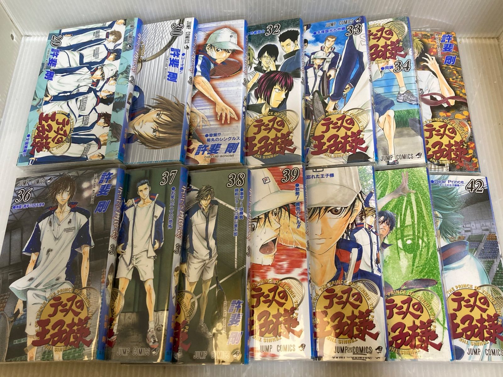 テニスの王子様1～42刊、新テニスの王子様1～37刊 商品の状態