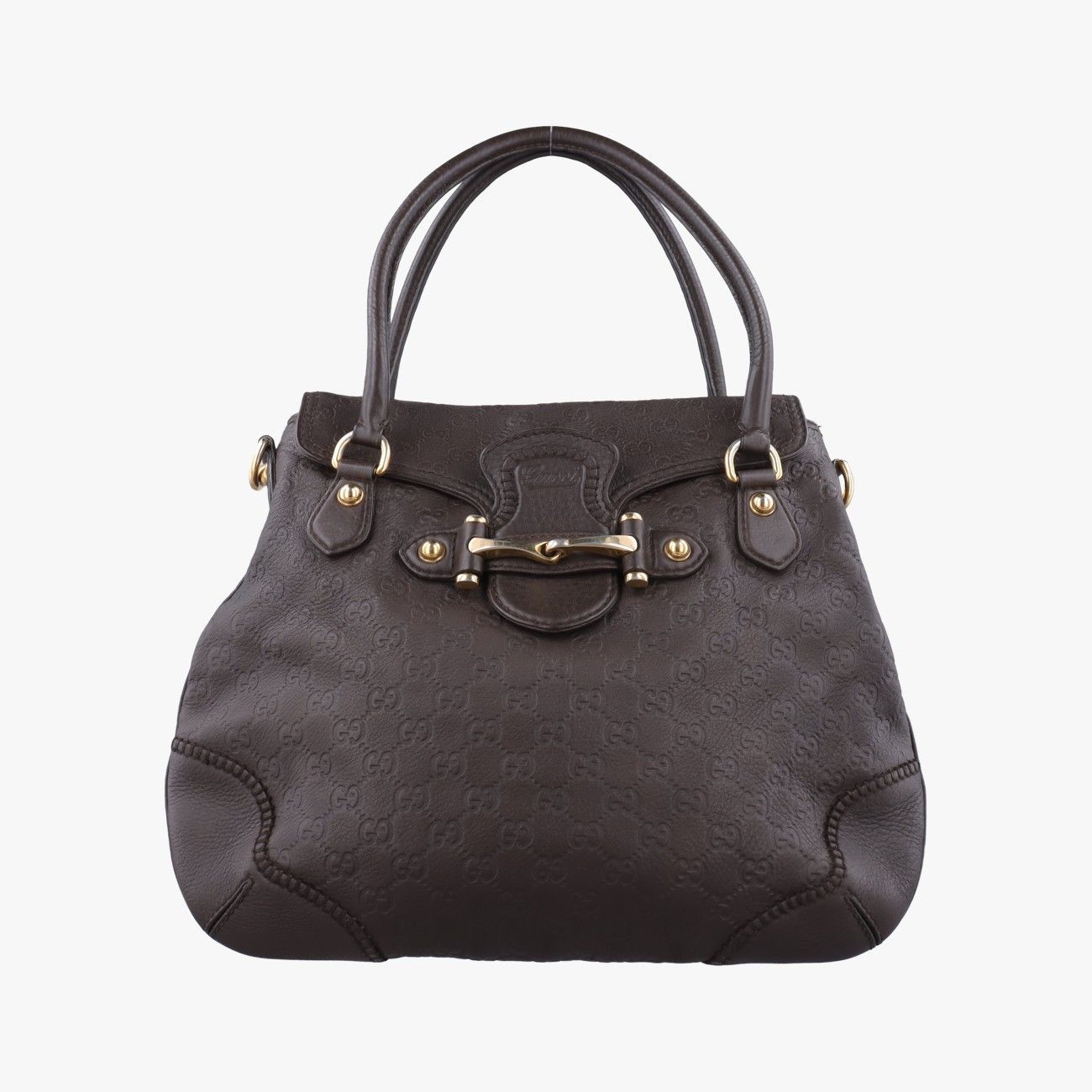 グッチGucciペルハムホーボー ブラウン レザー 223959 H5310048