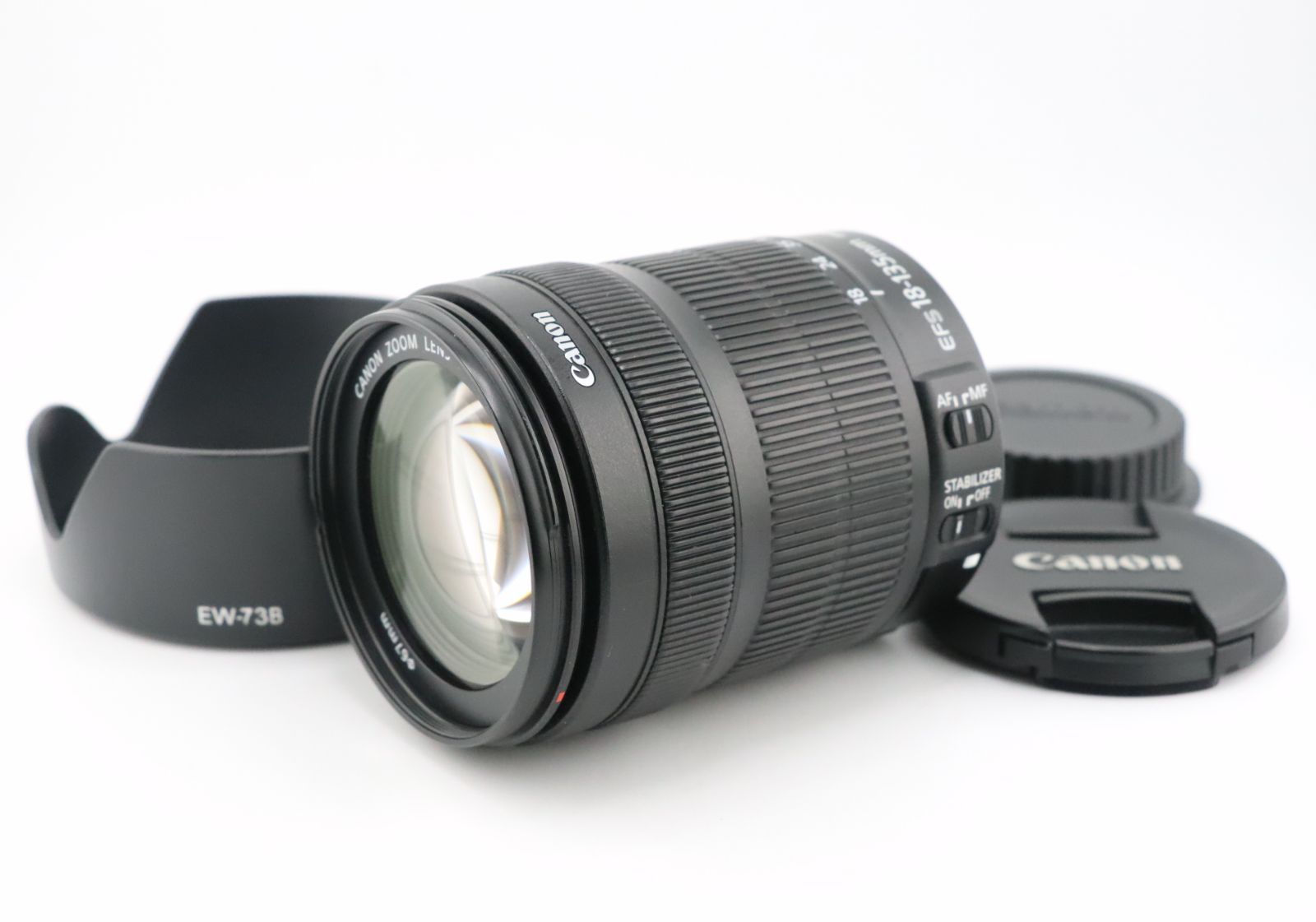 ★良品★キヤノン CANON EF-S 18-135mm F3.5-5.6 IS STM﻿★　W0689＃5117