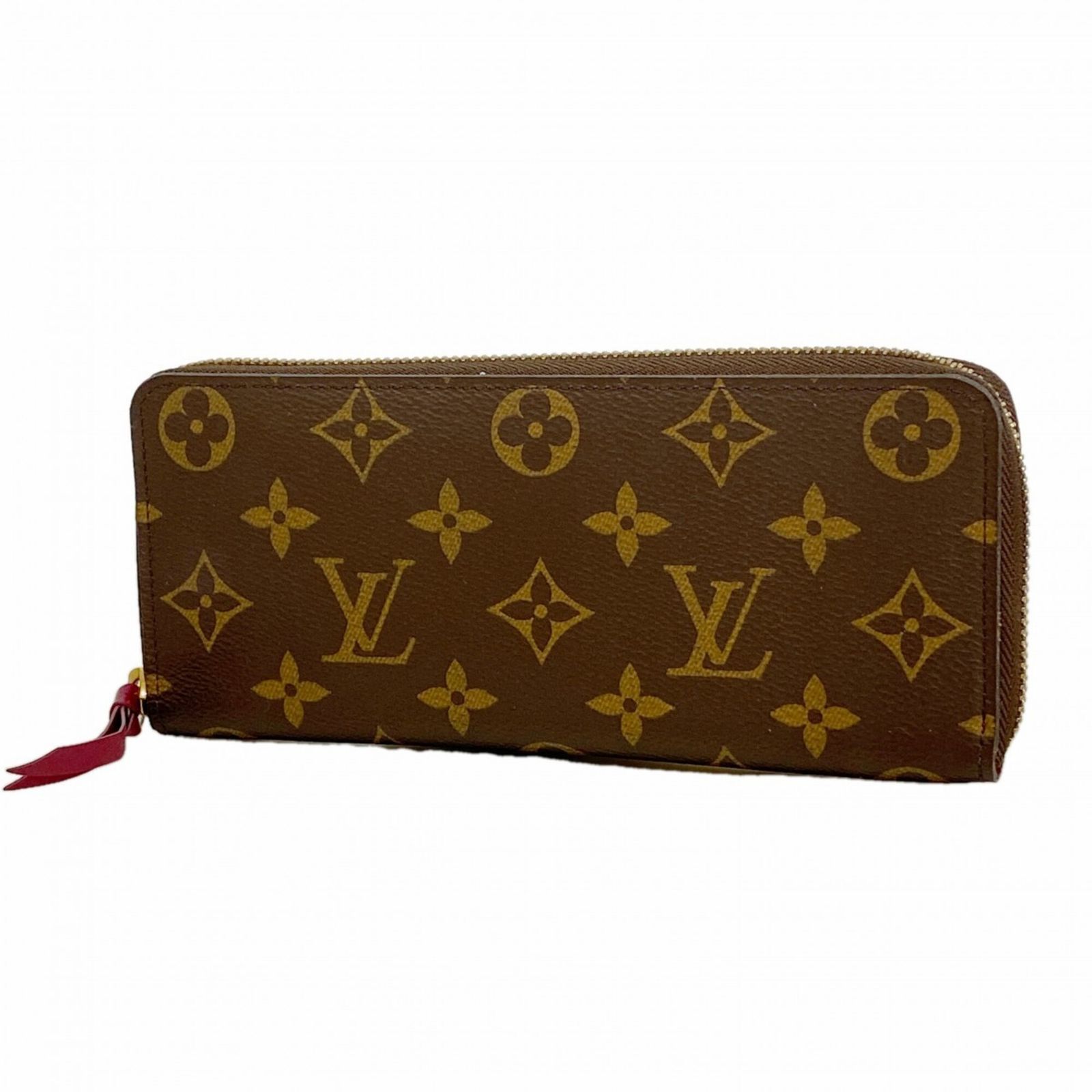 ルイ・ヴィトン(Louis Vuitton) ルイ・ヴィトン 長財布 モノグラム ポルトフォイユクレマンス M60742 フューシャレディース