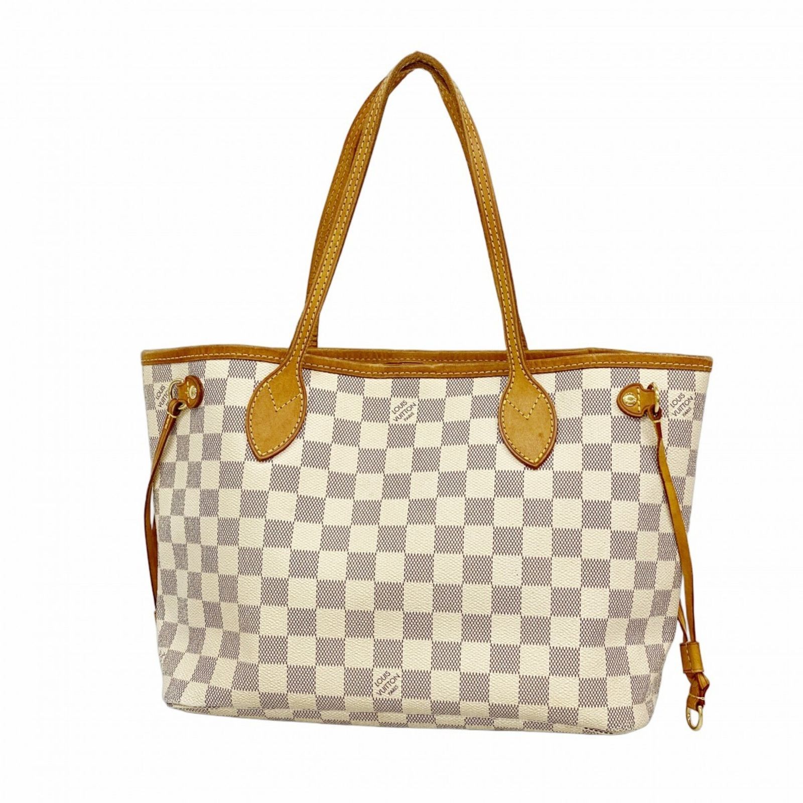 ルイ・ヴィトン(Louis Vuitton) ルイ・ヴィトン トートバッグ ダミエ・アズール ネヴァーフルPM N51110 ホワイトレディース