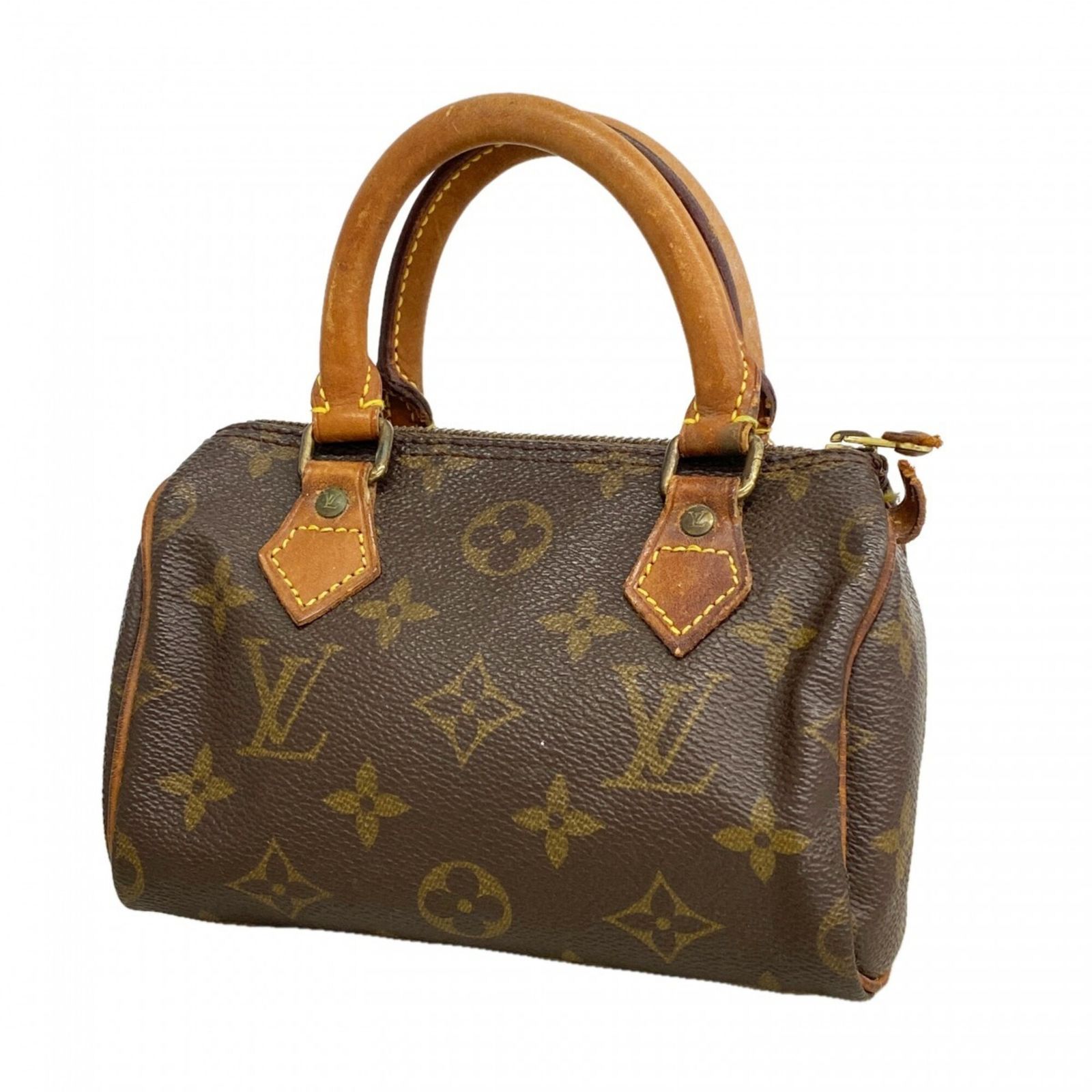 ルイ・ヴィトン(Louis Vuitton) ルイ・ヴィトン ハンドバッグ モノグラム ミニスピーディ M41534 ブラウンレディース