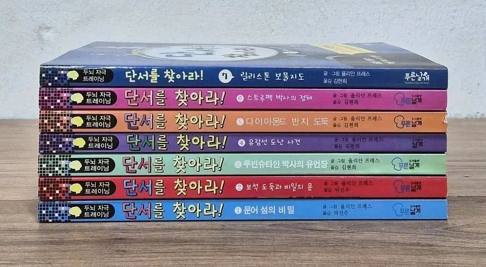 脳刺激トレーナー 隠された手がかりを見つけろ 全巻 (7巻)