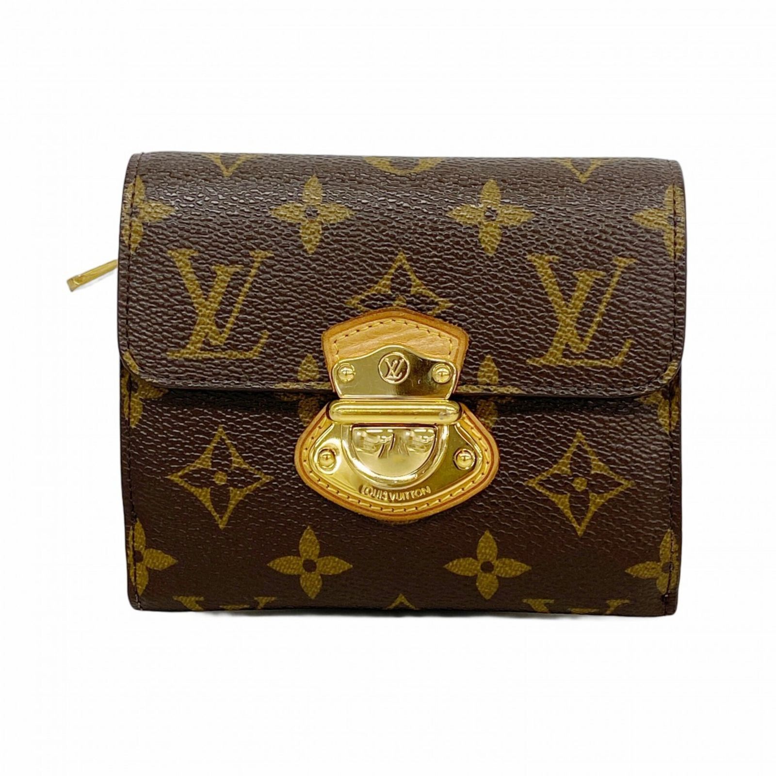 ルイ・ヴィトン(Louis Vuitton) ルイ・ヴィトン 三つ折り財布 モノグラム ポルトフォイユジョイ M60211 ブラウンレディース