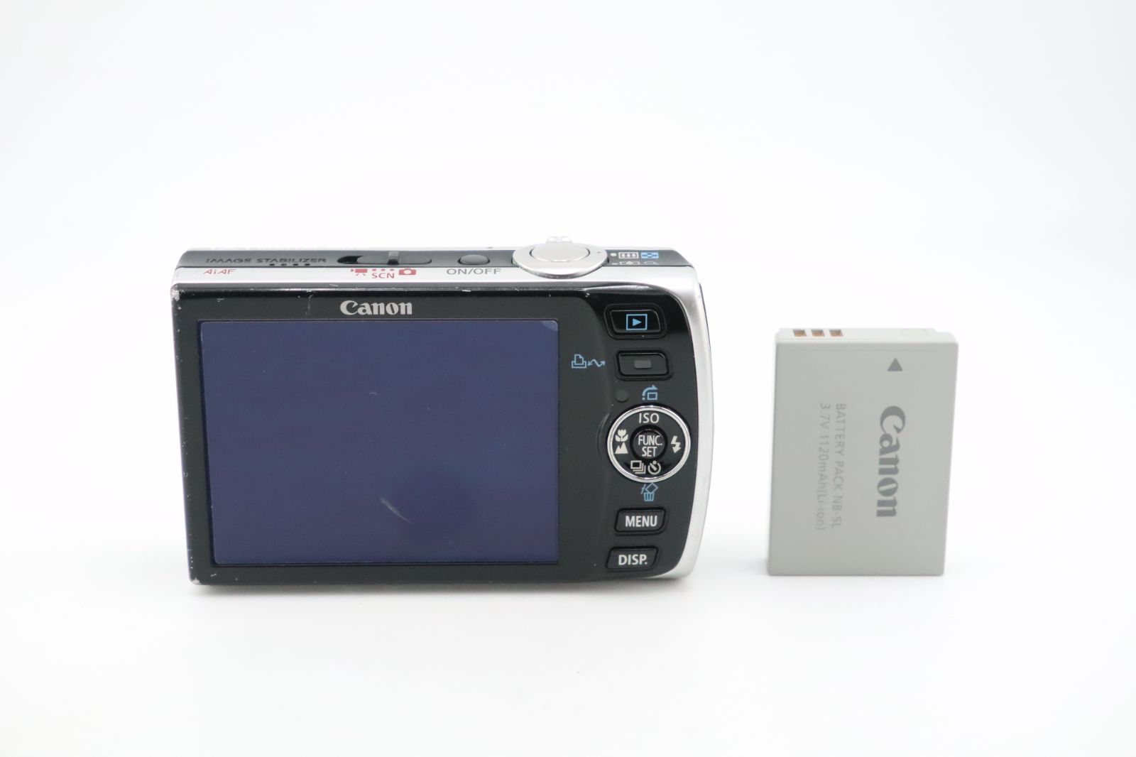 ☆良品☆キヤノン CANON IXY DIGITAL 910 IS シルバー 充電器付 