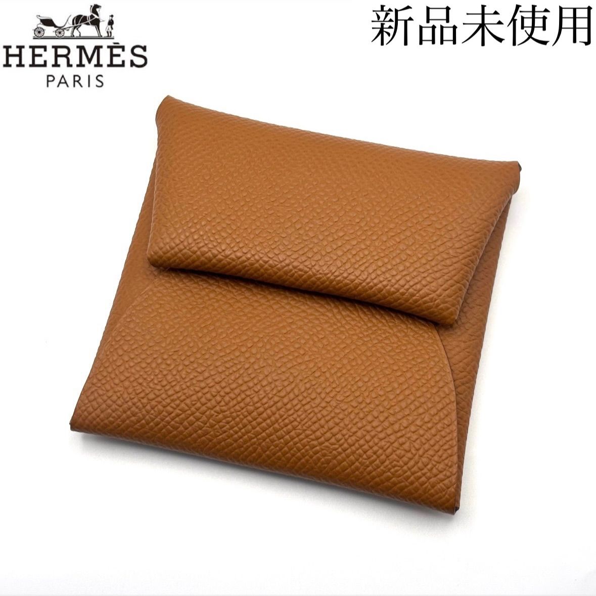 未使用 エルメスHERMES バスティア ゴールド ケース B刻印 HERMES エルメス バスティア ゴールド コインケース B刻印 - メルカリ