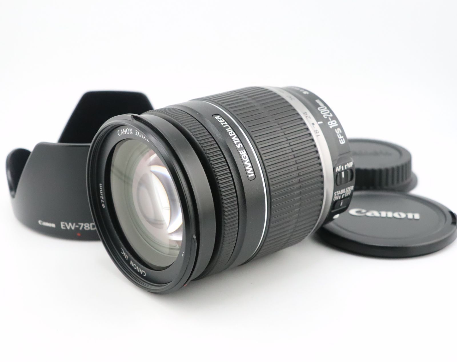 ★良品★﻿キヤノン CANON EF-S 18-200mm F3.5-5.6 IS★　W0699＃5123