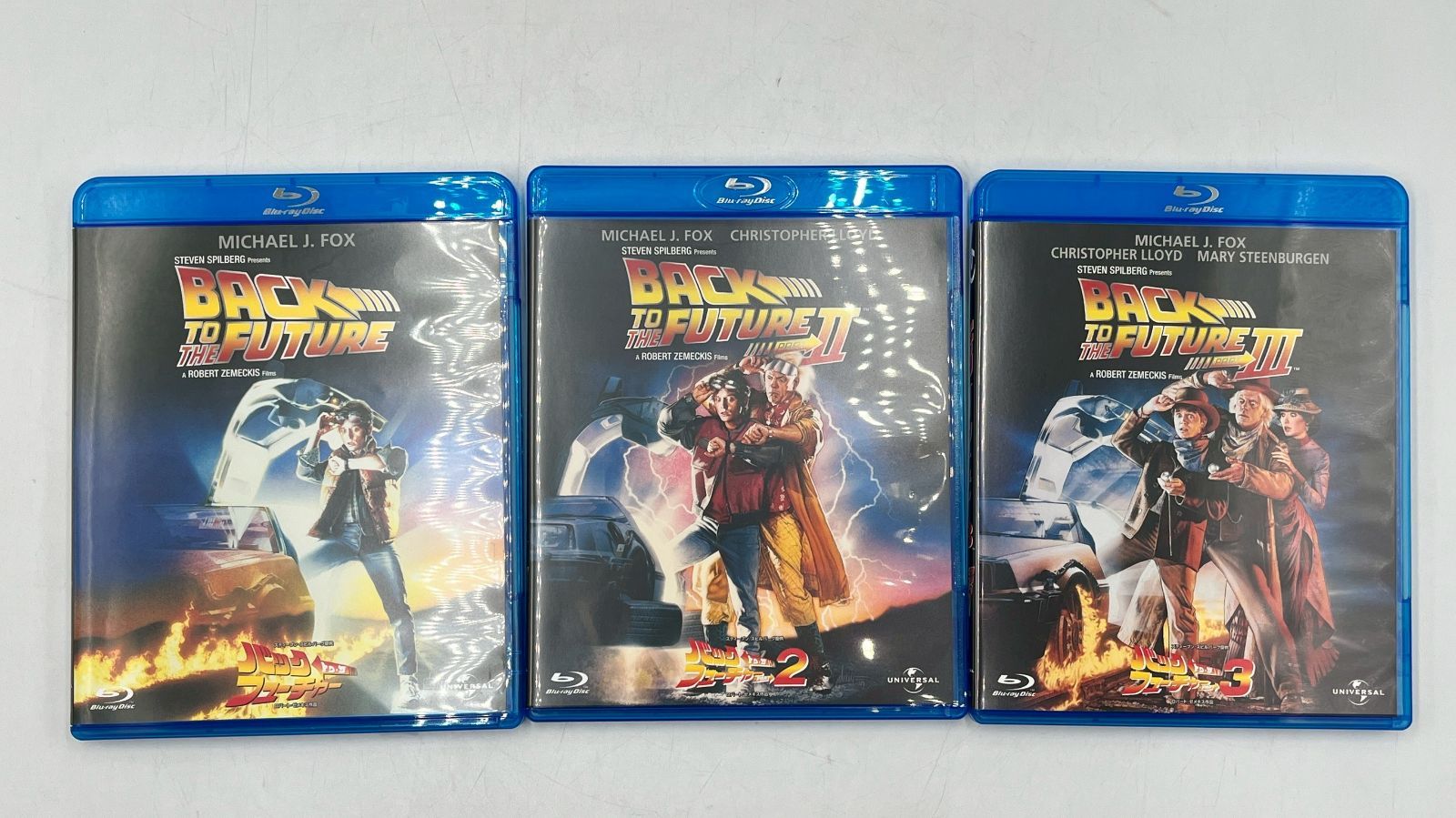 ☆3本セット☆バック トゥ ザ フューチャー 1〜3 Blu-ray ブルーレイ 