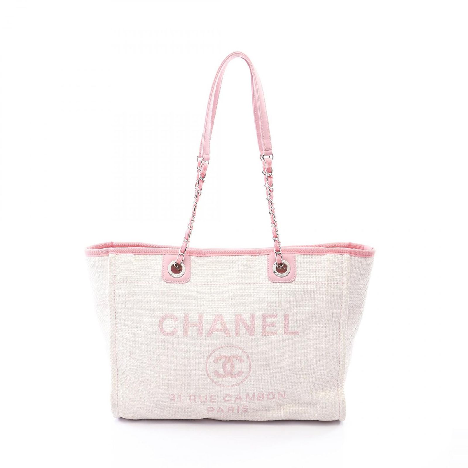 CHANEL シャネル ドーヴィル トートバッグ