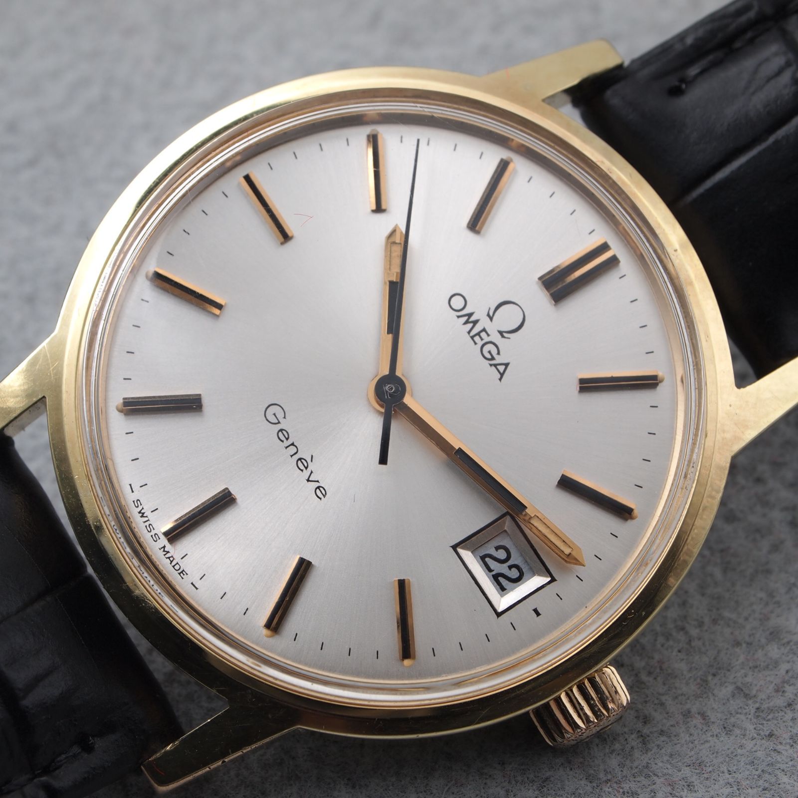 OH済 オメガ Geneve Gold 1971 メンズ Cal.613 手巻き - メルカリ