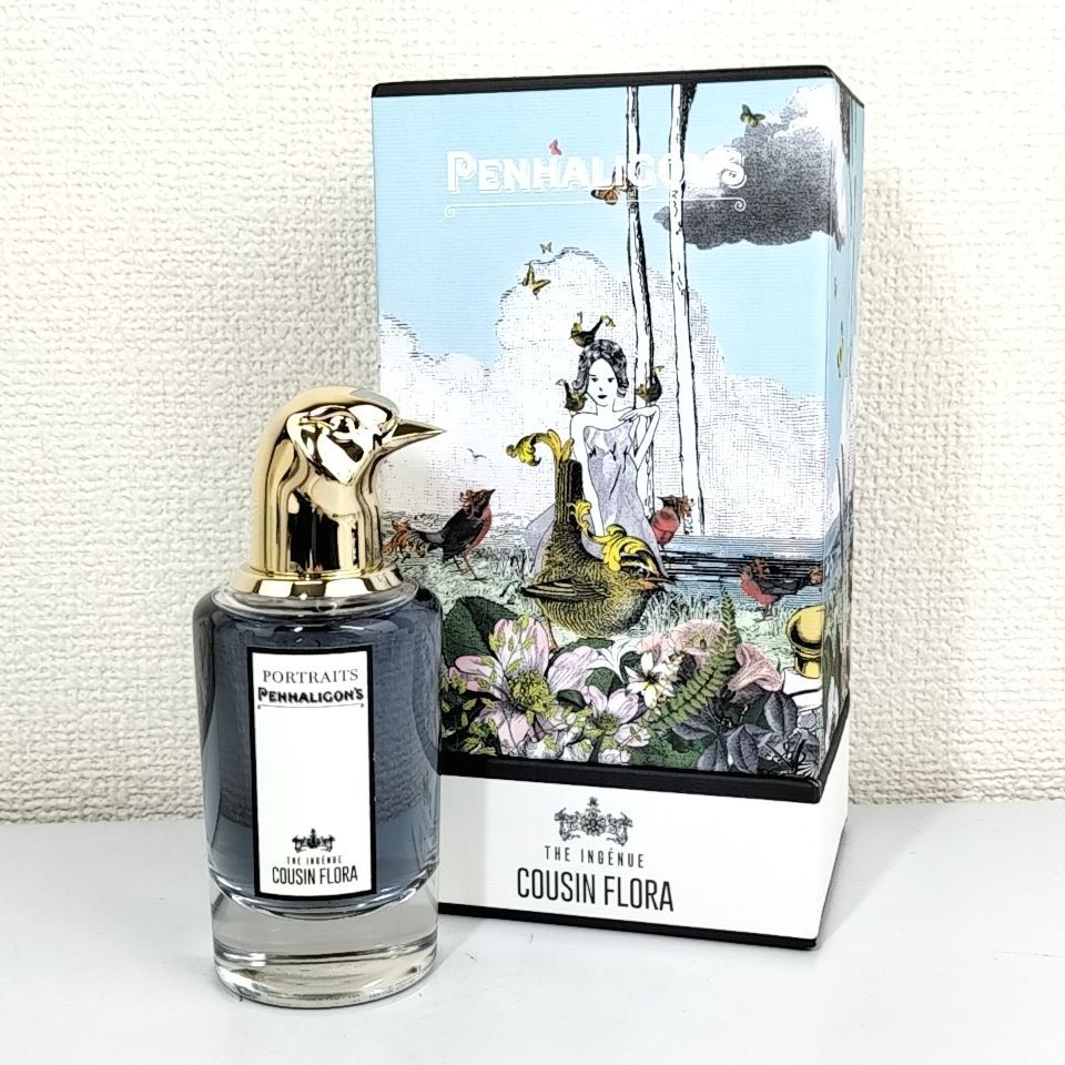 【 PENHALIGON'S 】G 25 A-1 75ml ほぼ満タン PORTRAITS THE INGEUE COUSIN FLORA ペンハリガン ポートレート ジ アンジェヌー カズン フローラ EDP SP 香水 フレグランス