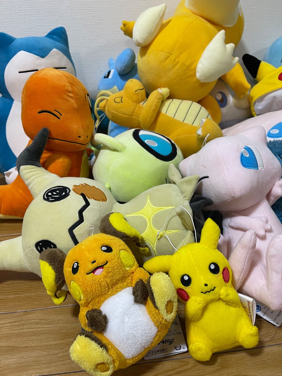 タグ付き】ポケモン ぬいぐるみ まとめ売り 15点 大量 マスコット