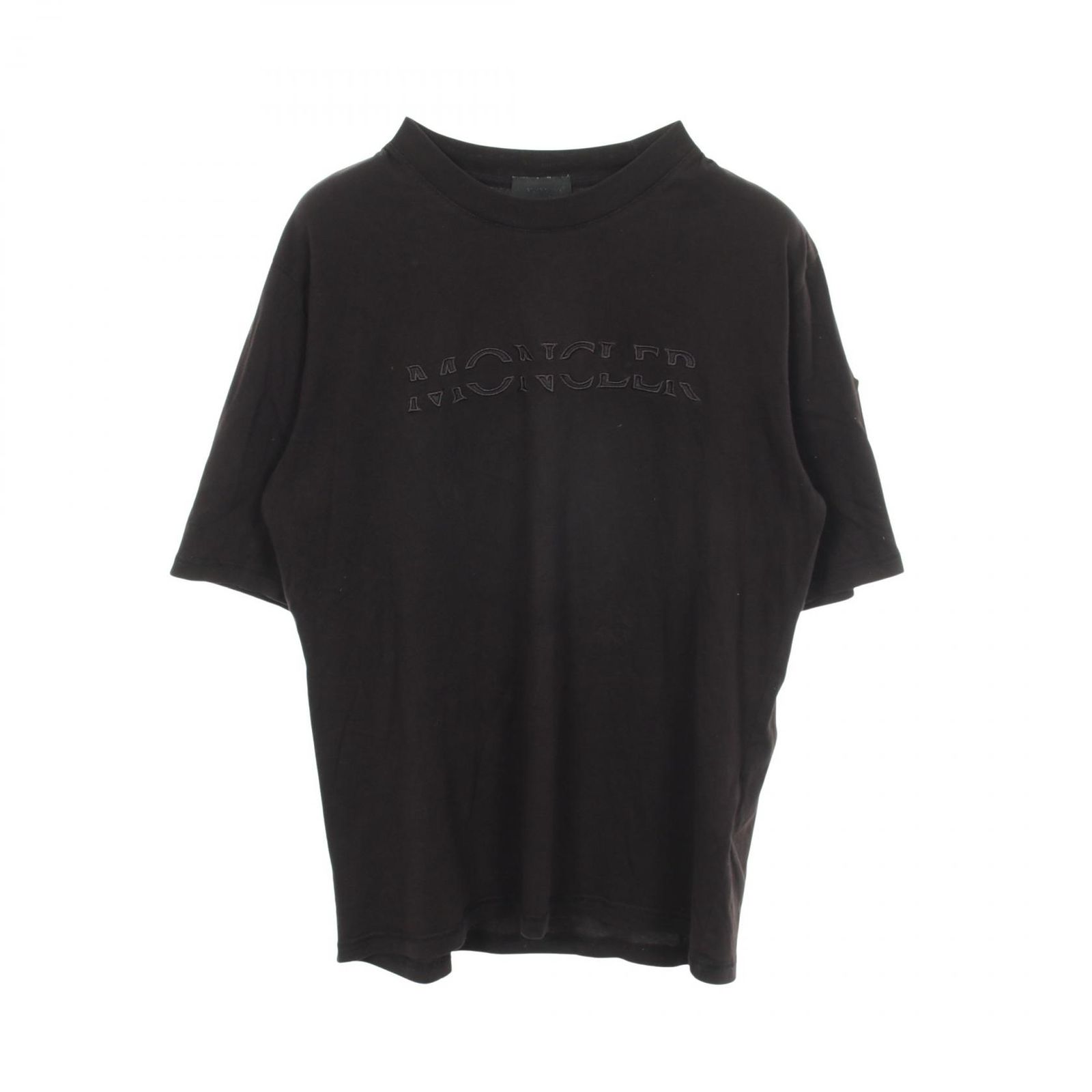 MONCLER モンクレール ロゴ刺繍 クルーネック 半袖Tシャツ