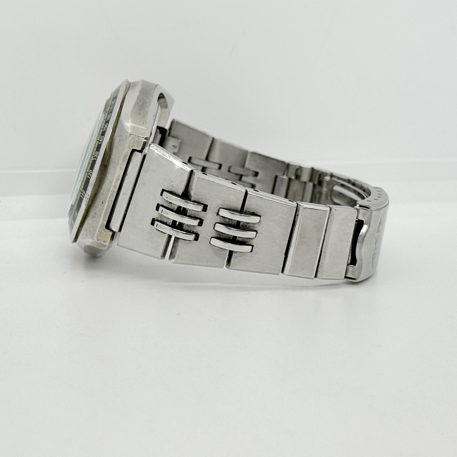 SEIKO セイコー 10BAR アルバ 10/1 クロノグラフ AKA V657-6060 グリーン QZ メンズ 腕時計 稼働品