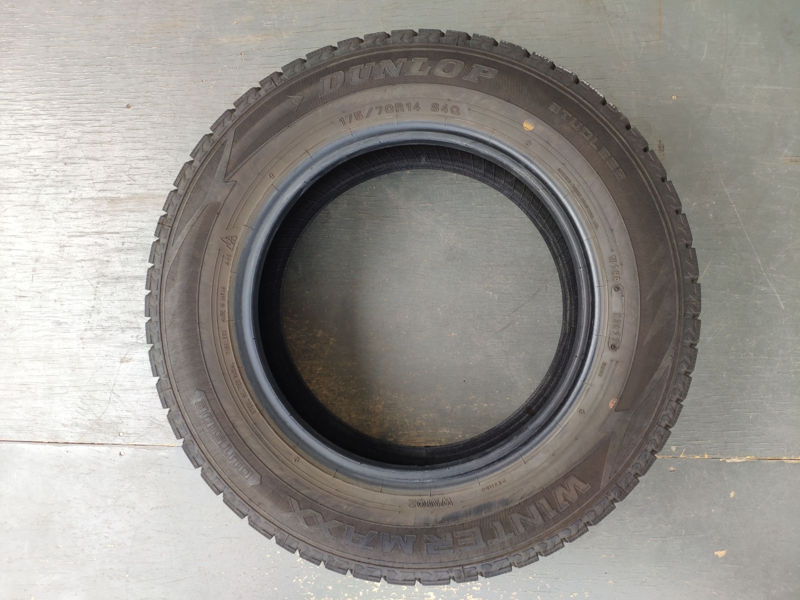DUNLOP WINTERMAXX WM02 175/70R14 84Q 2023年製 ウィンター