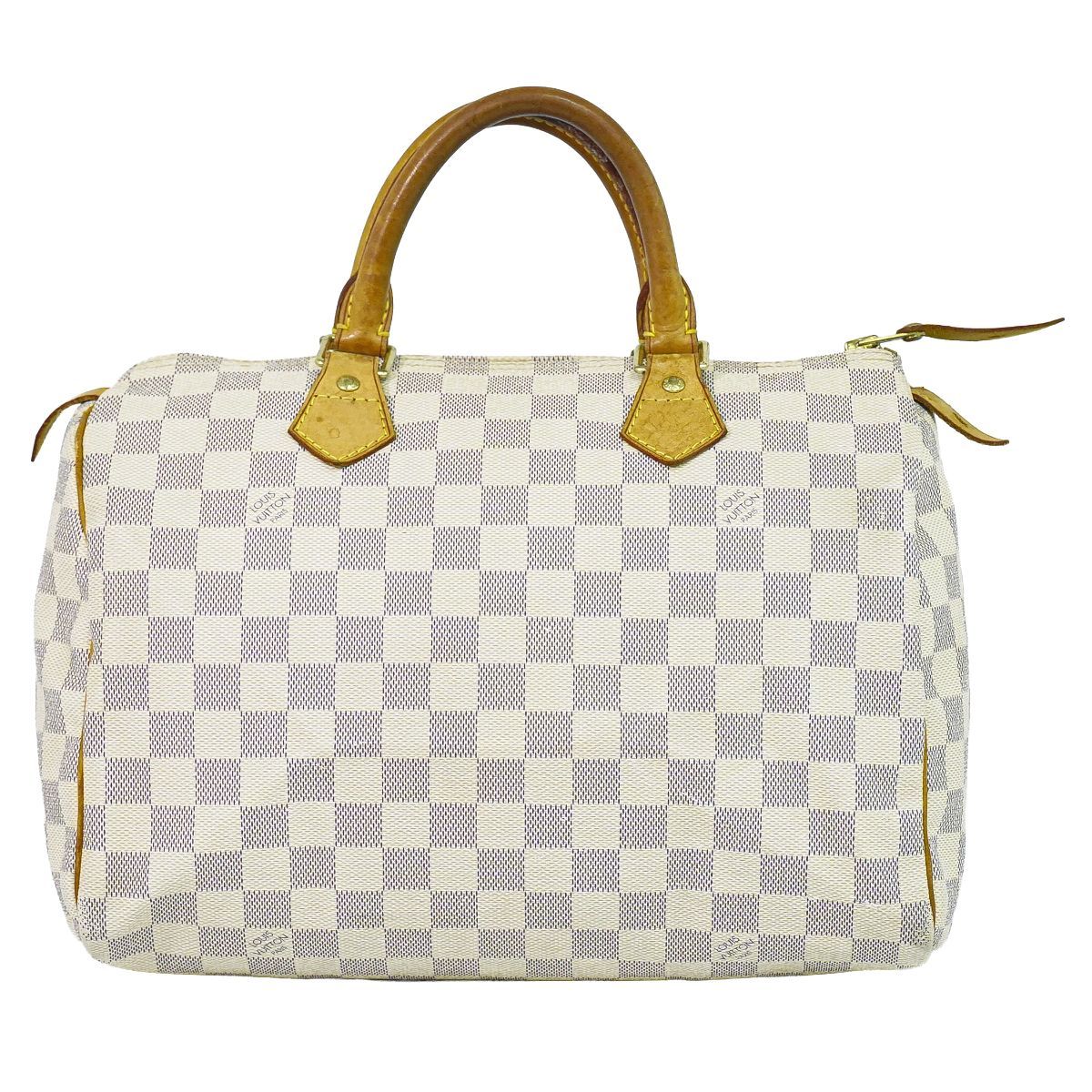 本物 ルイヴィトン LOUIS VUITTON LV スピーディ 30 ダミエ アズール