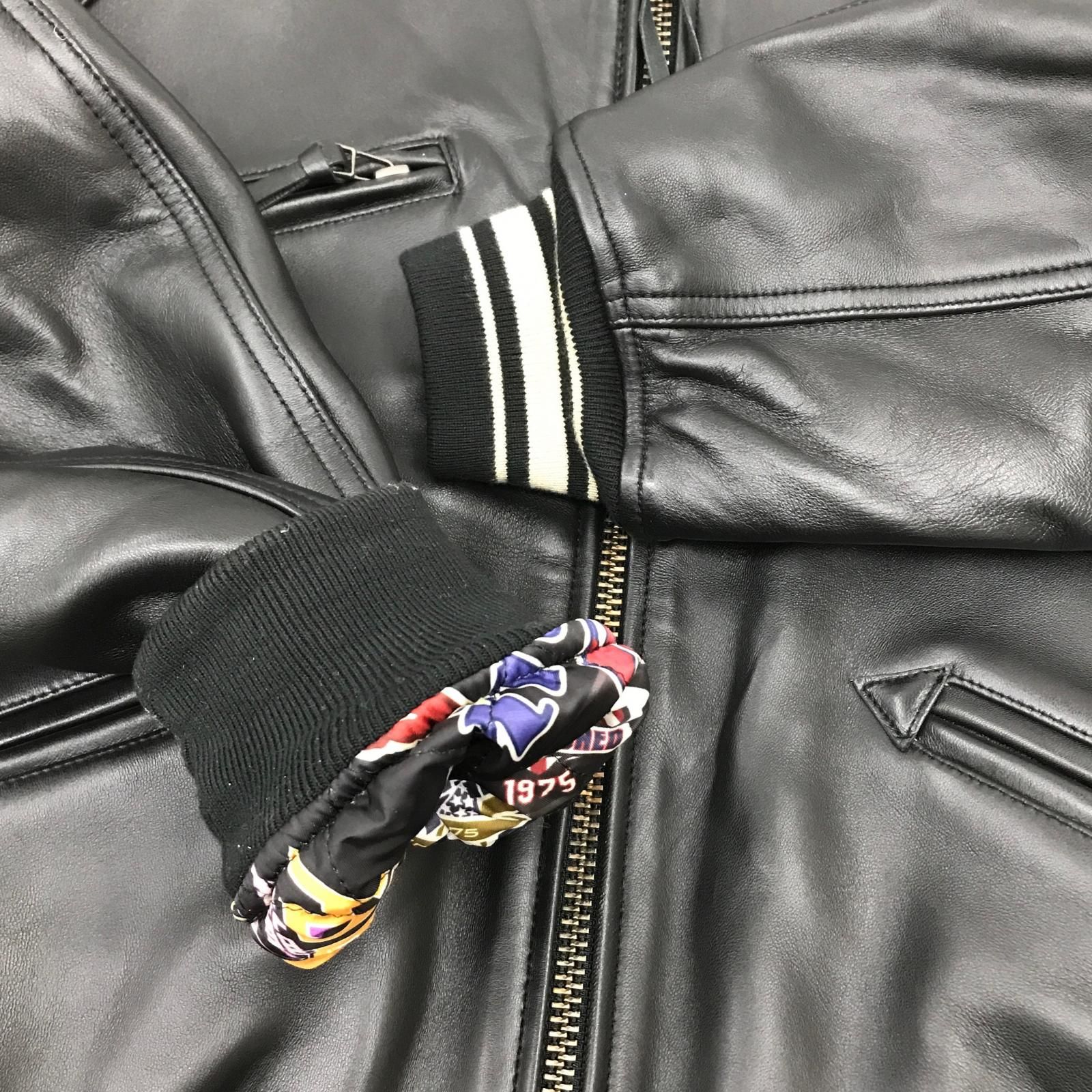 AVIREX アビレックス ジャケット レザージャケット SIZE L 50thVARSITY