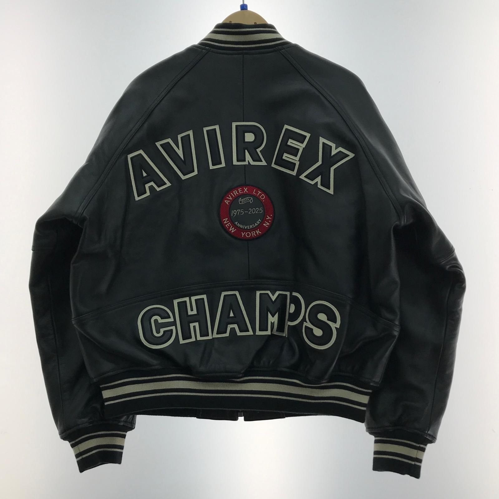 AVIREX アビレックス ジャケット レザージャケット SIZE L 50thVARSITY