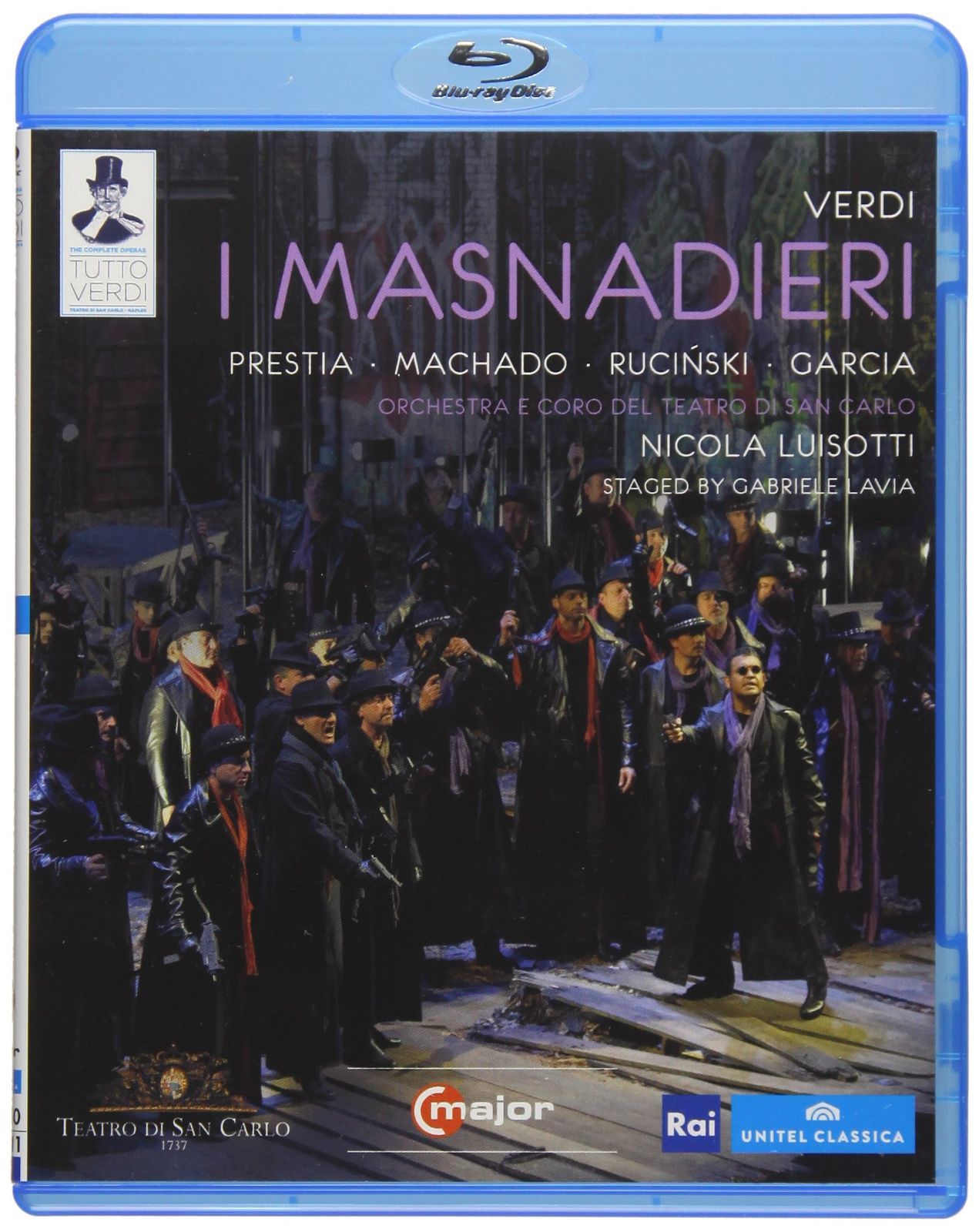 ヴェルディ:歌劇≪群盗≫ [Blu-ray]