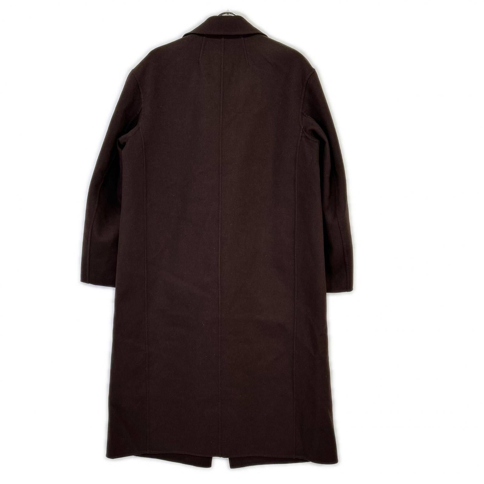 Theory セオリー 01-4409609 24年製 ブラウン ウール×カシミア コート