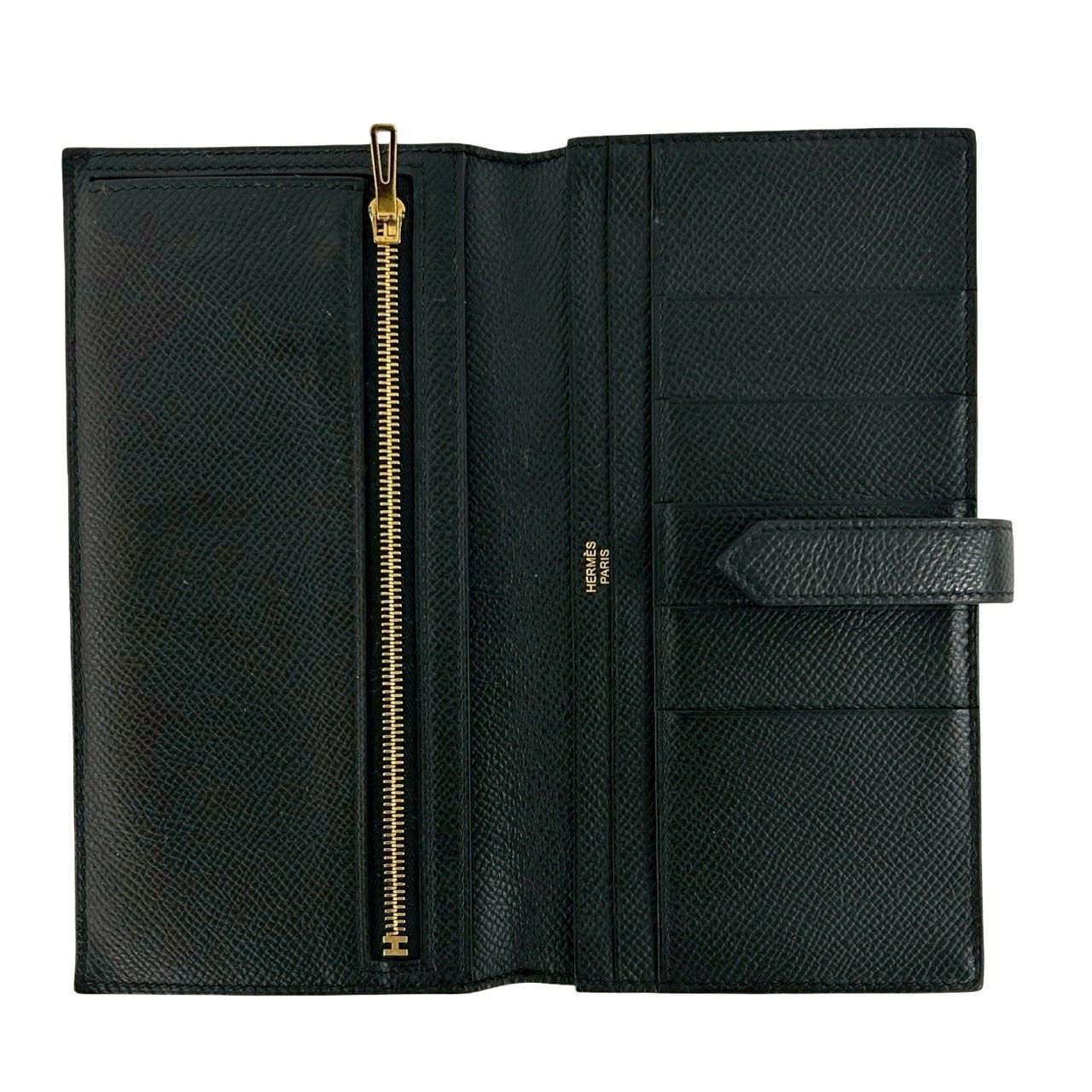 極 美品 D 刻印 HERMES エルメス ベアン スフレ ヴォーエプソン レザー