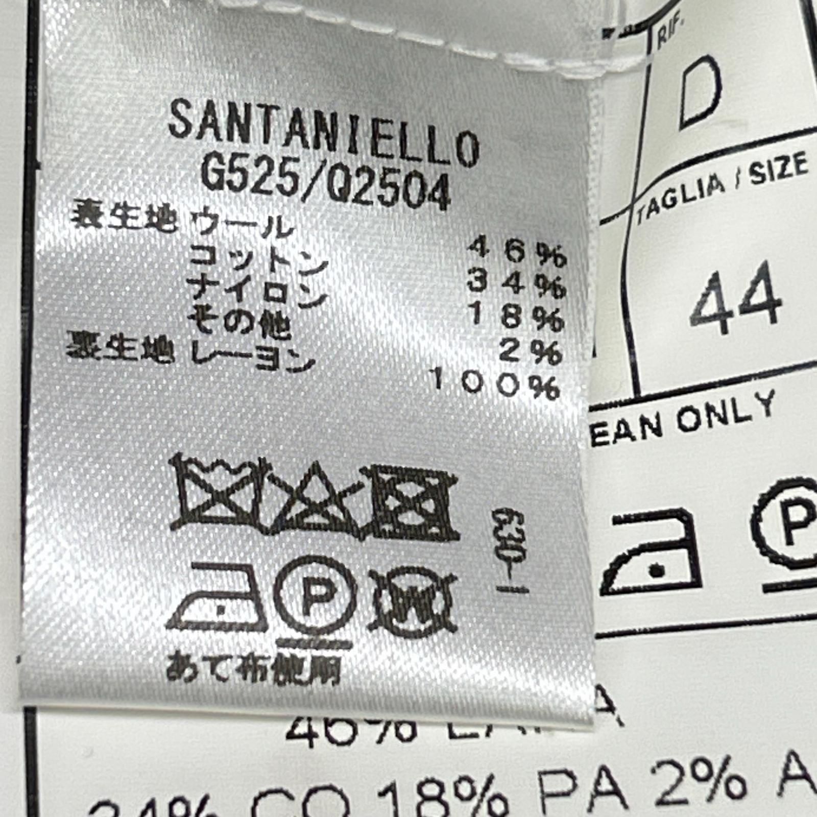 Santaniello サンタニエッロ グレーブラウン G525 ヘリンボーン