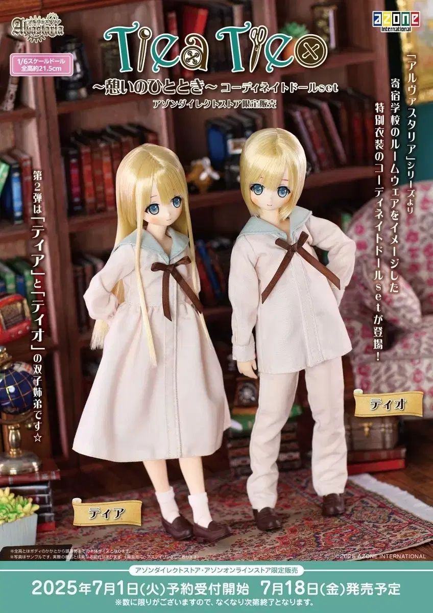 アゾン ドール ピュアニーモ Tシャツ 男の子 1/6 ぬいぐるみ
