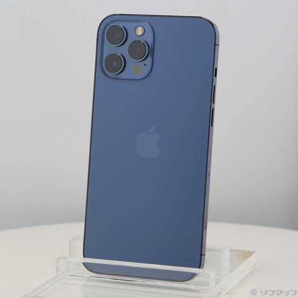 ソフマップ 〔中古品〕 iPhone12 Pro Max 256GB パシフィックブルー MGD23J／A SIMフリー【377】