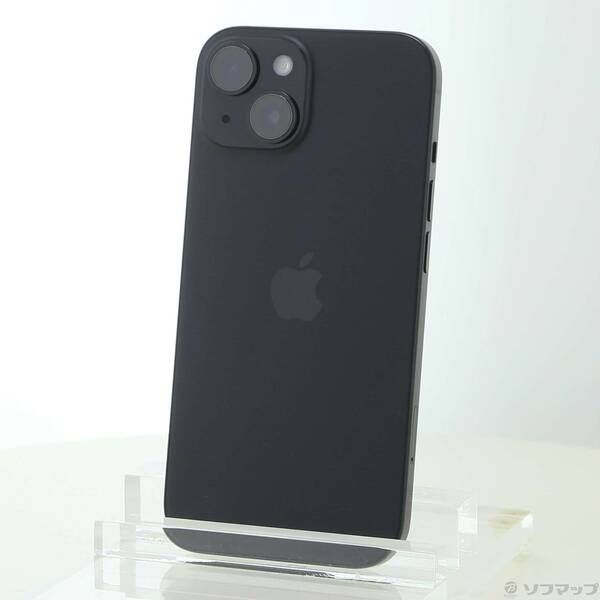 ソフマップ 〔中古品〕 iPhone15 128GB ブラック MTMH3J／A SIMフリー【276】